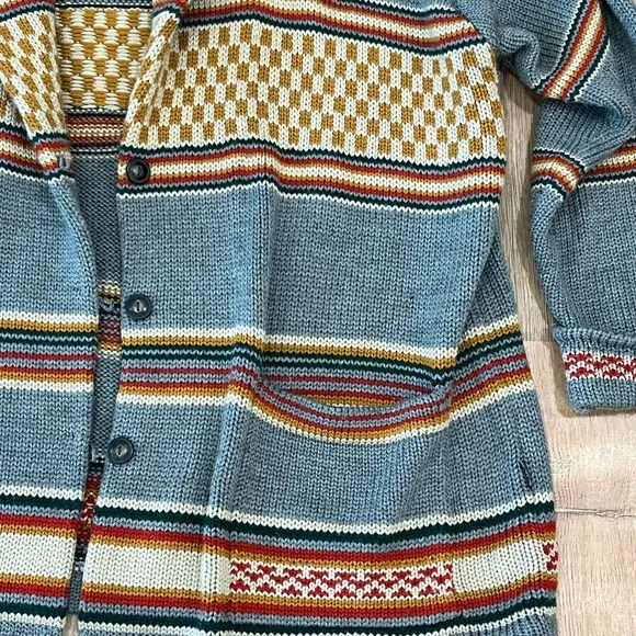 STS Ranchwear Tularosa Sweater Cardigan Grey - Picture 5 of 12